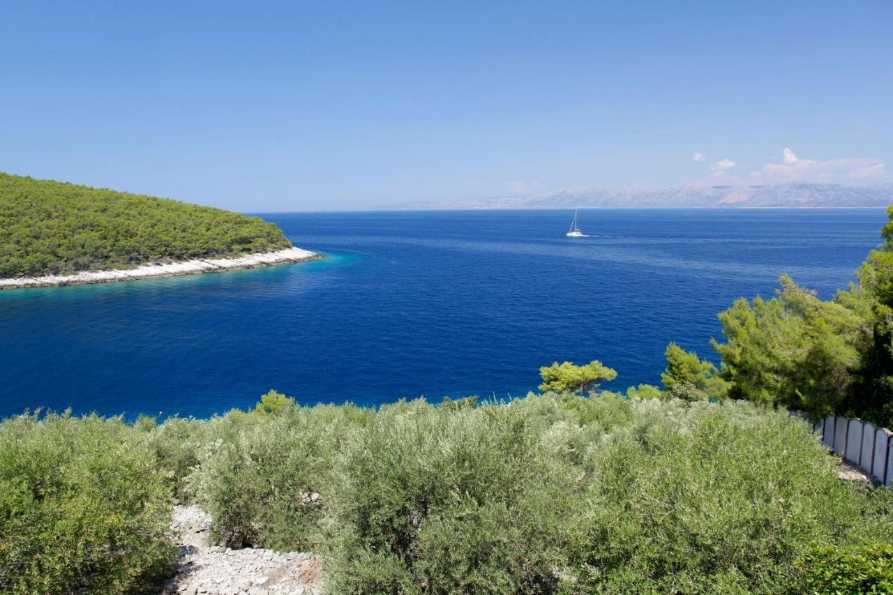 Unique Seaside Villa With Pool Vela Luka Exterior foto